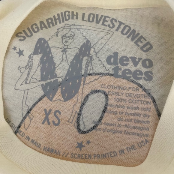 Brand New Sugarhigh Lovestoned ‘Microdosing’ tee Size XS 🍄 - Picture 4 of 5